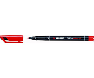 Foliopis STABILO OHPen niezmywalny 0.4mm czerwony 841/40
