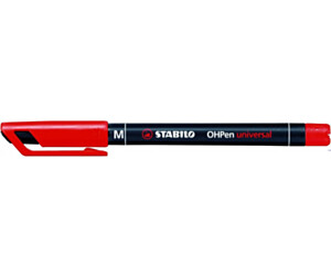 Foliopis STABILO OHPen niezmywalny 1.0mm czerwony 843/40