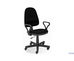 Fotel obrotowy BRAVO Profil GTP z mechanizmem CPT C-11/EF019 czarny