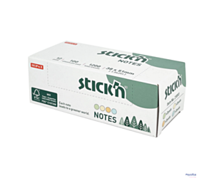 FSC notes samoprzylepny 38x51mm 4 kol. pastel 12 szt. po 100k. 21893