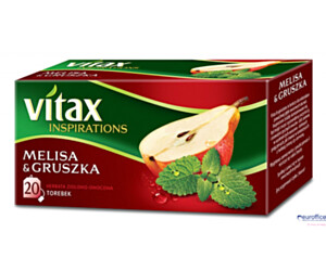 Herbata VITAX INSPIRATIONS Melisa&Gruszka (20 saszetek) 40g zawieszka