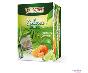 Herbata BIG-ACTIVE MANDARYNKA-LIMONKA zielona 20t
