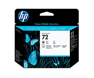 Głowica HP 72 Vivera do Designjet T610/1100/1200/1300 | photo black + grey