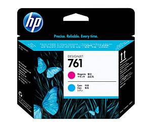 Głowica HP 761 do DesignJet T7100/7200 | cyan + magenta
