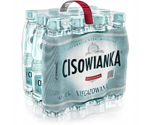 Woda CISOWIANKA 0.5l niegazowana zgrzewka 12 szt. KAUCJA