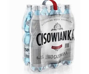Woda CISOWIANKA 1.5l lekko gazowana zgrzewka 6 szt. KAUCJA