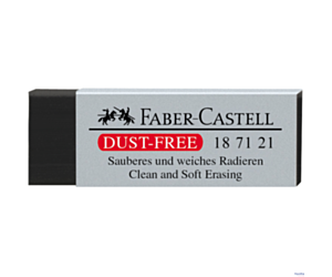 Gumka DUST-FREE czarna FC187121 FABER CASTLE