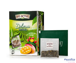 Herbata BIG-ACTIVE OPUNCJA-MANGO zielona 20t