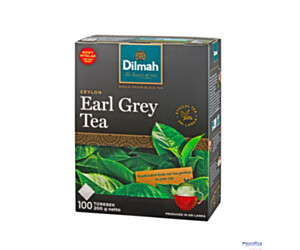 Herbata DILMAH EARL GREY 100torebek x2g czarna bez zawieszki