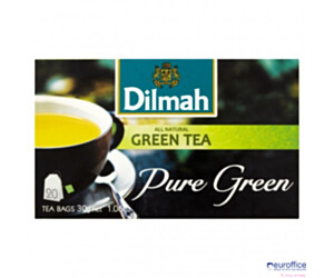 Herbata DILMAH PURE GREEN TEA ekspresowa (20 torebek) 1