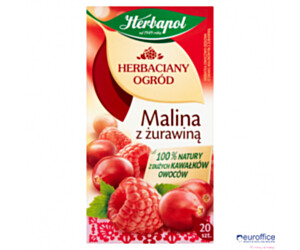 Herbata HERBAPOL HERBACIANY OGRÓD ŻURAWINA (20 saszetek)