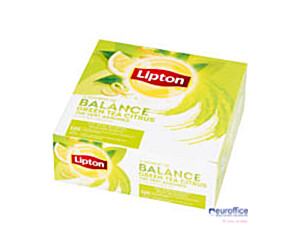 Herbata LIPTON Green Tea Citrus (100 kopert fol.) zielona