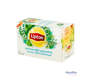 Herbata LIPTON MIĘTA Z EUKALIPTUSEM 20 saszetek