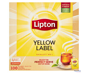 Herbata LIPTON Yellow Label (100 kopert fol.) czarna
