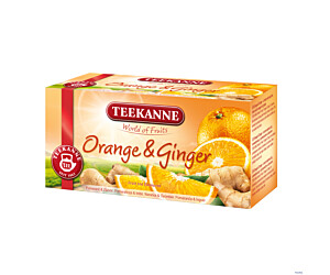Herbata TEEKANNE FRESH Orange & Ginger 20t owocowa