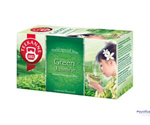 Herbata TEEKANNE GREEN TEA JAŚMIN 20t zielona