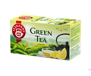 Herbata TEEKANNE GREEN TEA LEMON 20t zielona