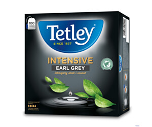 Herbata TETLEY INTENSIVE EARL GREY czarna 100t