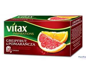 Herbata VITAX INSPIRATIONS GREJPFUT&POMARAŃCZA 20t*2g zawieszka