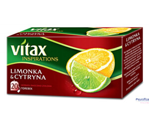 Herbata VITAX INSPIRATIONS LIMONKA&CYTRYNA 20t*2g zawieszka