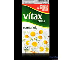 Herbata VITAX RUMIANEK 20t *1,5g ziołowa bez zawieszki