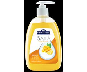 Mydło w płynie SARA 500ml MANGO i cytryna GENERAL FRESH