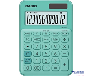 Kalkulator CASIO MS-20UC-GN BOX zielony