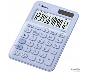 Kalkulator CASIO MS-20UC-LB BOX jasnoniebieski