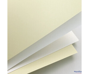 Karton ozdobny Gładki kremowy 250g A4 20ark. 202802 GALERIA PAPIERU