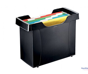 Kartoteka na teczki zawieszane Leitz Plus, czarny, 19930395