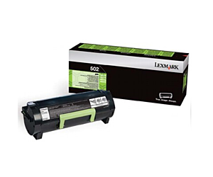 Kaseta z tonerem Lexmark 502H do MS-310/410/610 | zwrotny | 5 000 str. | black
