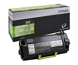 Kaseta z tonerem Lexmark 522 do MS-810/811/812 | zwrotny | 6 000 str. | black