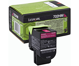 Kaseta z tonerem Lexmark 702HM do CS-310/410/510 | zwrotny | 3 000 str.| magenta