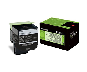 Kaseta z tonerem Lexmark 702XK do CS-510 | zwrotny | 8 000 str. | black