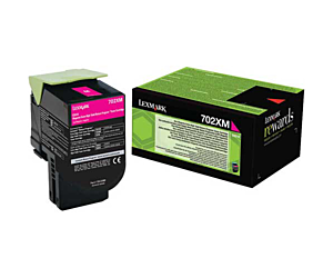 Kaseta z tonerem Lexmark 702XM do CS-510 | zwrotny | 4 000 str. | magenta