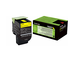 Kaseta z tonerem Lexmark 702XY do CS-510 | zwrotny | 4 000 str. | yellow