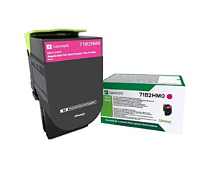 Kaseta z tonerem Lexmark 71B2HM0 do CS/CX4/517 | zwrotny | 3 500 str. | magenta