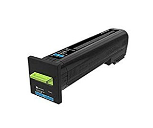 Kaseta z tonerem Lexmark 72K2XCE do CS820 | korporacyjny | 22 000 str. | cyan
