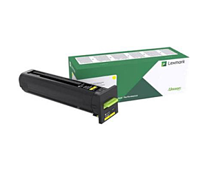 Kaseta z tonerem Lexmark 72K2XYE do CS820 | korporacyjny | 22 000 str. | yellow