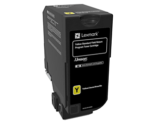 Kaseta z tonerem Lexmark 74C2SYdo CS720/cs725 | zwrotny | 7 000 str. | yellow