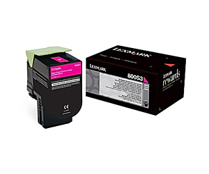 Kaseta z tonerem Lexmark 800S3 do CX-310 | 2 000 str. | magenta