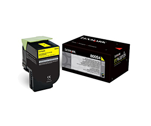 Kaseta z tonerem Lexmark 800S4 do CX-310 | 2 000 str. | yellow