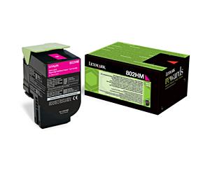 Kaseta z tonerem Lexmark 802HME do CX-410/510 | korporacyjny | 3 000str.|magenta