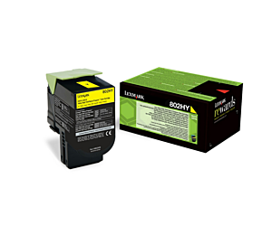 Kaseta z tonerem Lexmark 802HYE do CX-410/510 | korporacyjny | 3 000str.| yellow