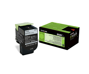 Kaseta z tonerem Lexmark 802K do CX-310/410/510 | zwrotny | 1 000 str. | black
