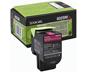 Kaseta z tonerem Lexmark 802SM doCX-310/410/510 | zwrotny | 2 000 str.| magenta