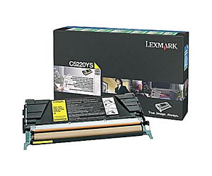 Kaseta z tonerem Lexmark do C-522/524/530/532 | zwrotny | 3 000 str. | yellow