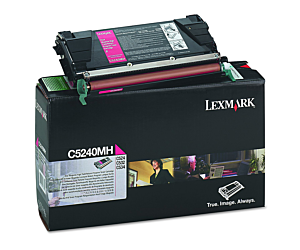 Kaseta z tonerem Lexmark do C-524/534 | zwrotny | 5 000 str. | magenta