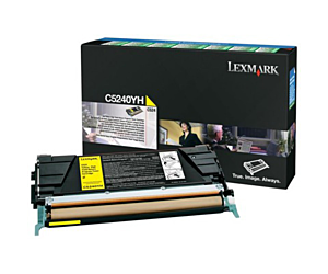Kaseta z tonerem Lexmark do C-524/534 | zwrotny | 5 000 str. | yellow