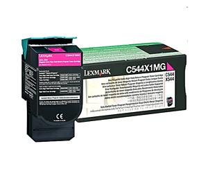 Kaseta z tonerem Lexmark do C-544/546 | zwrotna | 4 000 str. | magenta